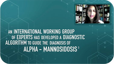 Algoritmo de diagnóstico de la
Alfa-Manosidosis