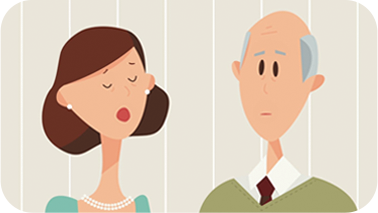 Vivir con la Alfa-Manosidosis:
la historia de Peter y Helen
